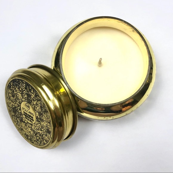 Capri Blue Anthro Volcano Mercury Gold Jar Candle - Picture 5 of 8